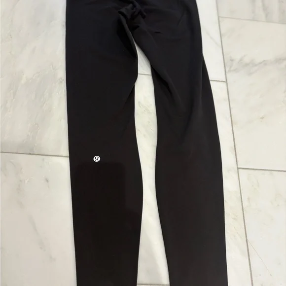 Lululemon Wunder Train High Rise Black Leggings Size 8 - Picture 8 of 10
